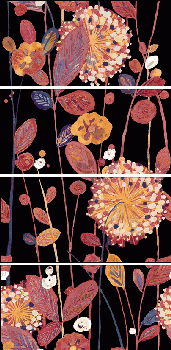 Vives Satinados Midori - 4 Negro (Продаётся по отдельности)