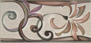 Porcelanite 421 Rosa/Malva Cenefa