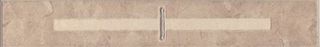 Gardenia Orchidea Stone design LISTELLO GEOMETRICO MOKA
