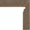 Gardenia Orchidea Stone design BATTISCOPA SCALA MOKA DX