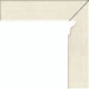 Gardenia Orchidea Stone design BATTISCOPA SCALA BIANCO DX