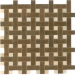 Fap Preziosa Intreccio Beige Marrone Mosaico
