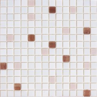 Rose mosaic Aquatica White Rose