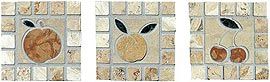 Marca corona Storie MARMO MOSAICO S/3