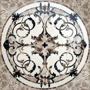 Infinity Ceramic Tiles Valentino Scuro Roseton