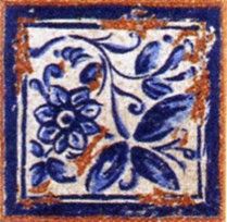 Gresan Natural Taco Antiga Azul