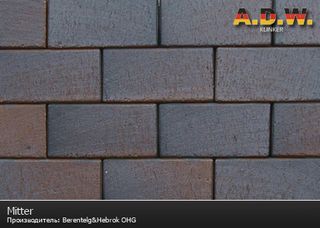 ADW - Цвета кирпича Mitternachtsblau