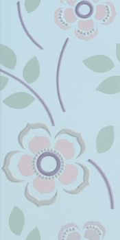 Cer-edil I Pastelli Decoro primerose azzurro