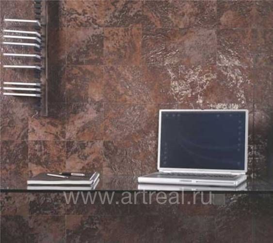 Интерьер итальянской керамической плитки Manifattura emiliana коллекции Metal Style (Италия)