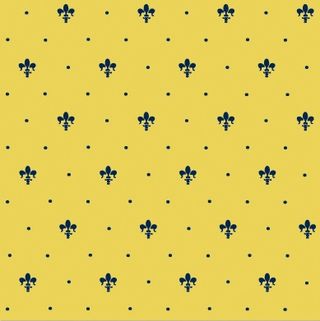 Petracers Grand Elegance GL 11-12 Giglio Blu su Giallo Ocra