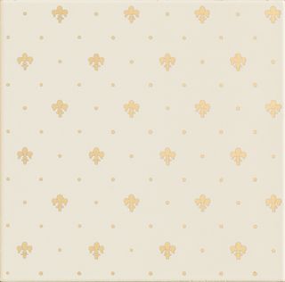 Petracers Grand Elegance gold Giglio ORO 24kt su Panna