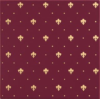 Petracers Grand Elegance gold Giglio ORO 24kt su Bordeaux