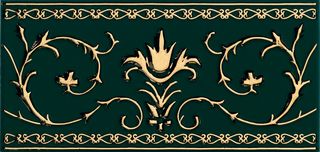 Petracers Grand Elegance gold Narciso-A ORO 24kt su Verde