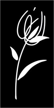 Halcon Blancos Decor Tulipan Negro