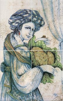 Kerama Marazzi Аверно Averno Portrait Decorative Panel