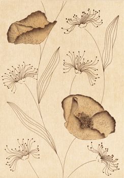 Azulindus Marti Siena Siena Floral Desc Crema Dec.
