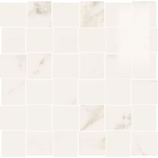 Panaria Trilogy Mosaico 36 Lux Calacatta White