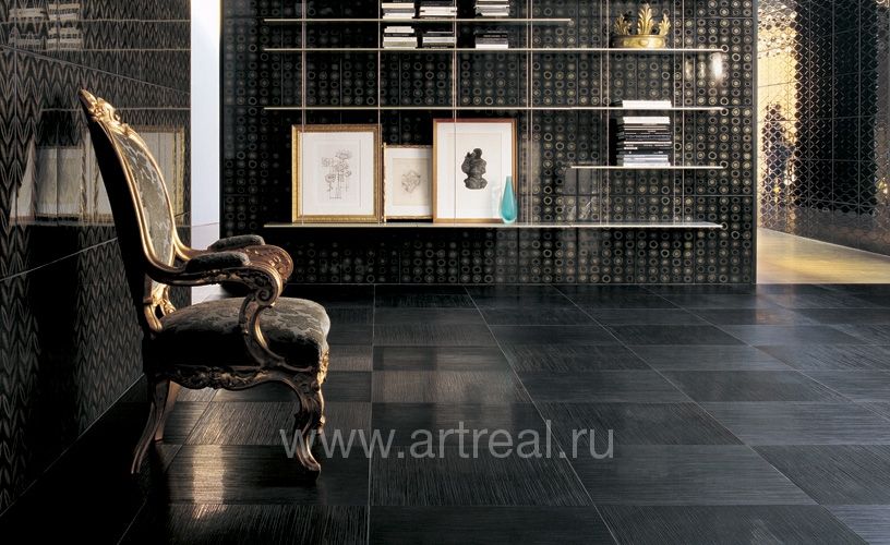 Интерьер керамической плитки Stripes итальянской фабрики Rex (Италия)