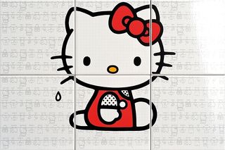Gamma due Hello kitty Laundry Red CP A/6 PZ. 