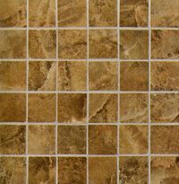 Vallelunga Onyx Mosaico Brown Tessere 5х5