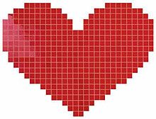Fap Mosaici Cuore Rosso Mosaico