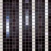 Fap Mosaici Degrade Bianco-Nero Mosaico Mix3 