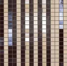 Fap Mosaici Degrade Beige-Marrone Mosaico Mix3 