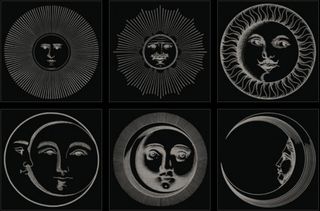 Bardelli Soli E Lune Декор Soli e Lune Platino NE 40