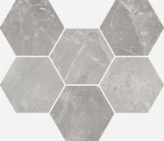 Italon Charme Evo Floor Project Imperiale Mosaico Hexagon