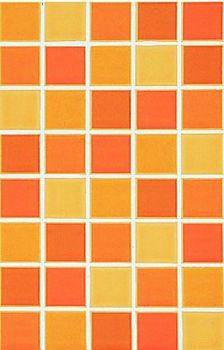 Porcelanosa Multicolor Multicolor-Naranja