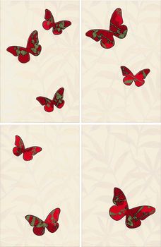 Vives Baru Papillons-4 Crema