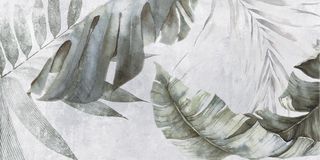 Laparet Etnis Плитка настенная светло-серый ботаника 18-00-06-3662