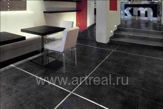 интерьер коллекции керамогранита REFLEX завода CAESAR