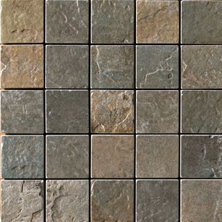Cir & Serenissima Quarry Stone Mosaico Mix Dark (Forest, Slate)