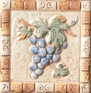 Cir & Serenissima Quarry stone Inserto Grappoli s/2 Rosso