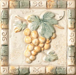 Cir & Serenissima Quarry stone Inserto Grappoli s/2 Verde