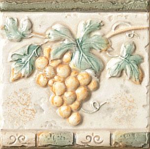 Cir & Serenissima Quarry stone Fascia Grappoli s/2 Verde