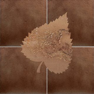 Gres de aragon Isla Березовый лист панно Bicio Papao Almond
