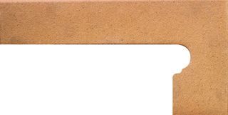 Gres de aragon Natural 00455 Zanquin dcho 21 боковина правая