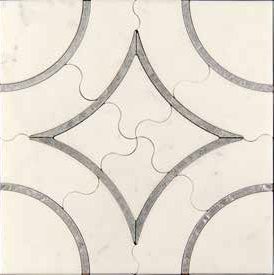 Skalini Metal Stone Alcamo (White)-1/2  (ACM (W)-1/2)