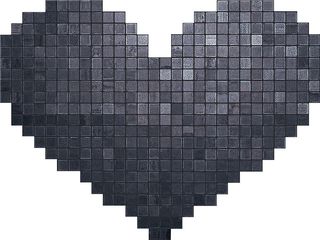 Fap Cupido Cuore Nero Mosaico