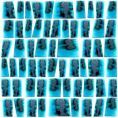 Ceramica di Treviso Murazzi Puzzle azzurro 