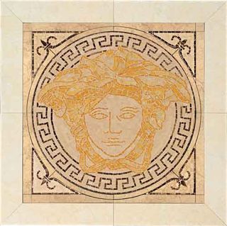 Gardenia (Versace) Palace Riv. Medusa Marmo Oro